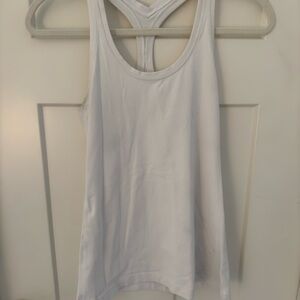 Lululemon Athletica White Tank Top